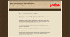 Desktop Screenshot of barbelfishers.com