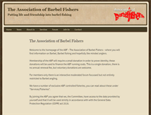 Tablet Screenshot of barbelfishers.com